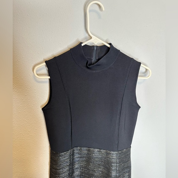 Lafayette 148 Mock-Neck Dress with matching jacket size 2 and size P - Picture 4 of 16
